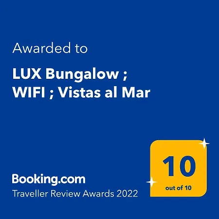 Lux Bungalow ; Wifi ; Vistas Al Mar Torrevieja